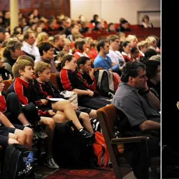 Forget problems, Inglis tells pupils