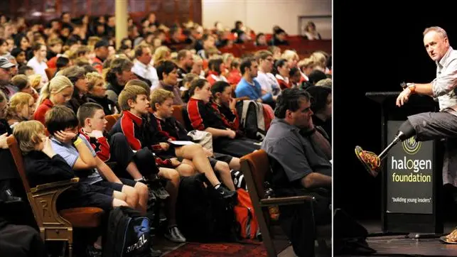 Forget problems, Inglis tells pupils