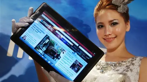 New contender for tablet computing crown