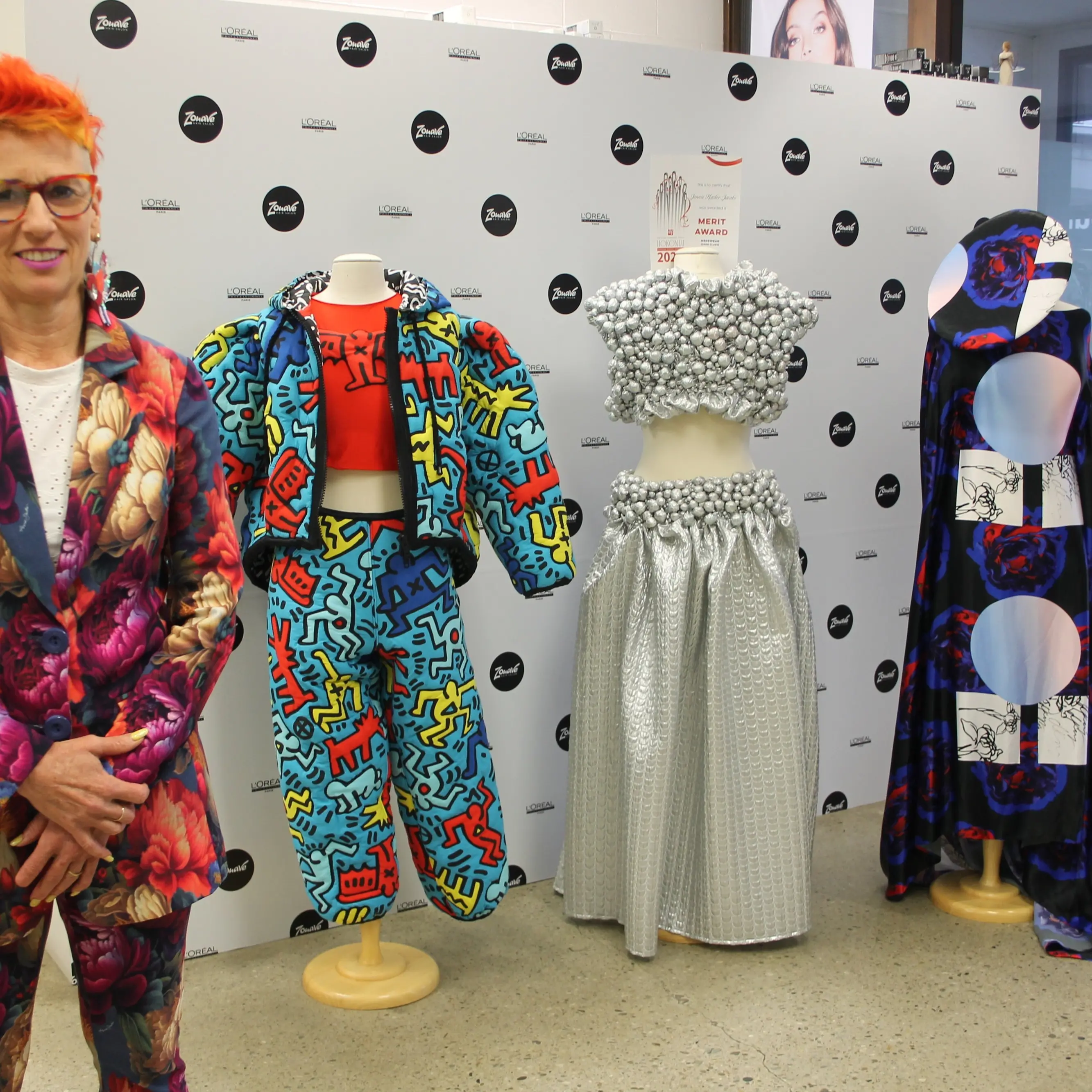 Stylist’s creations on display at salon