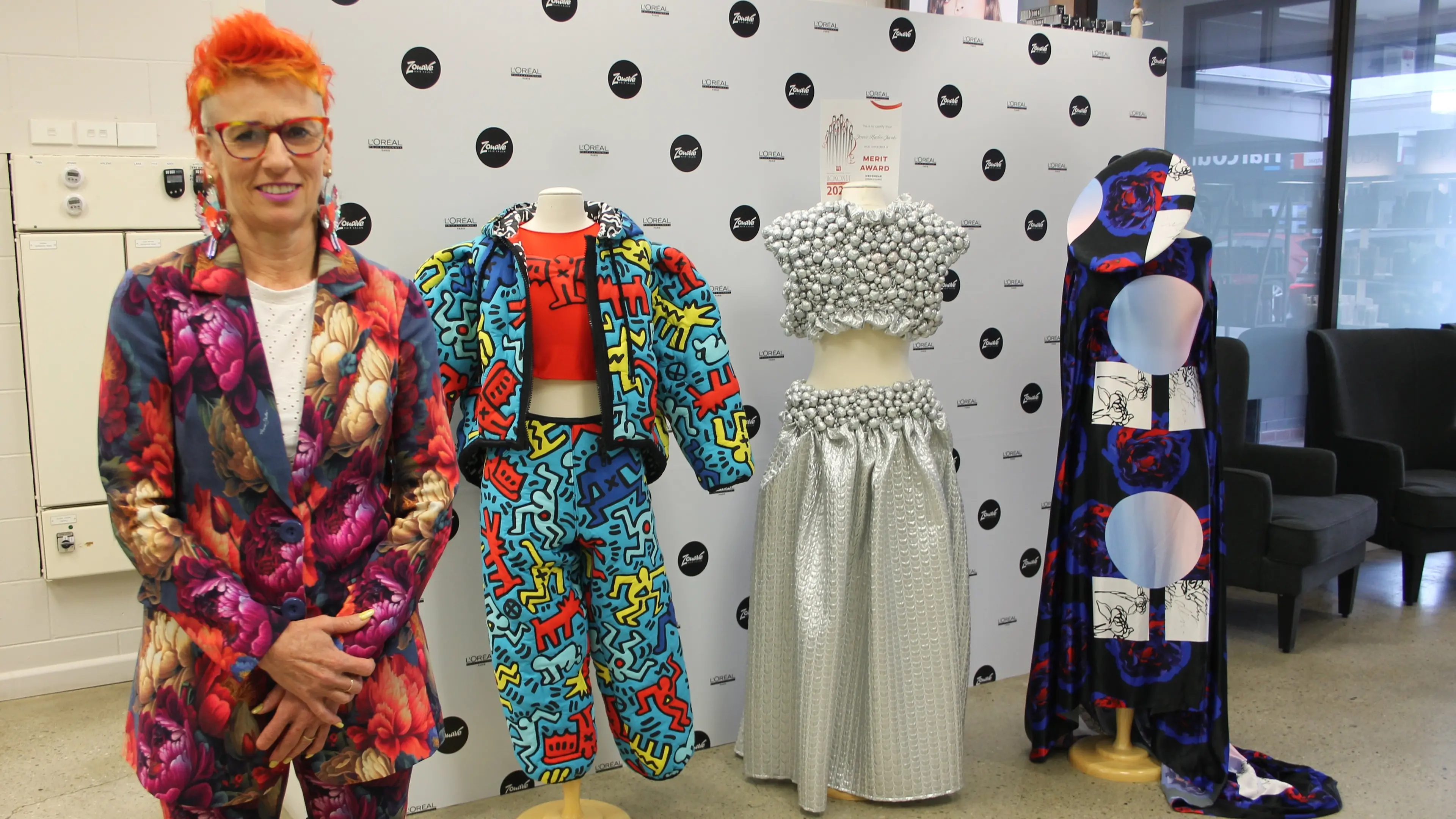 Stylist’s creations on display at salon