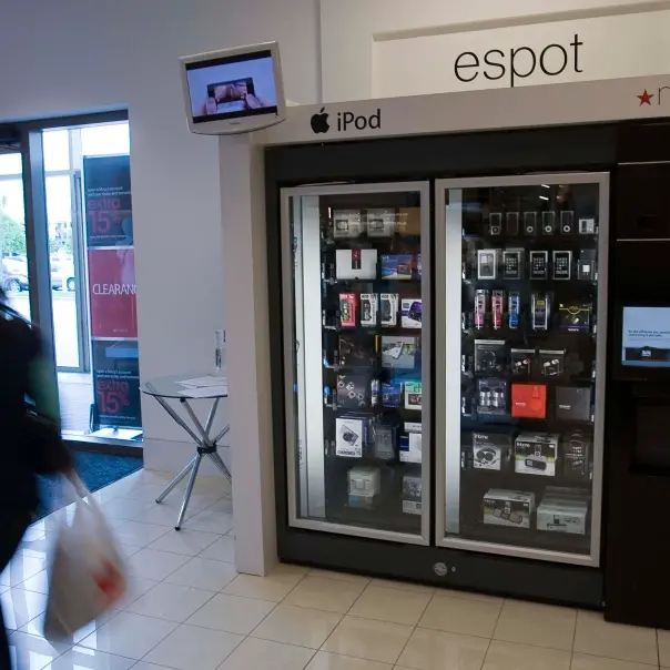 Vending machines go upmarket