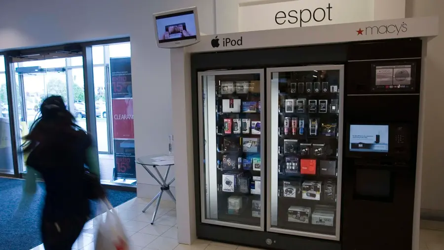 Vending machines go upmarket
