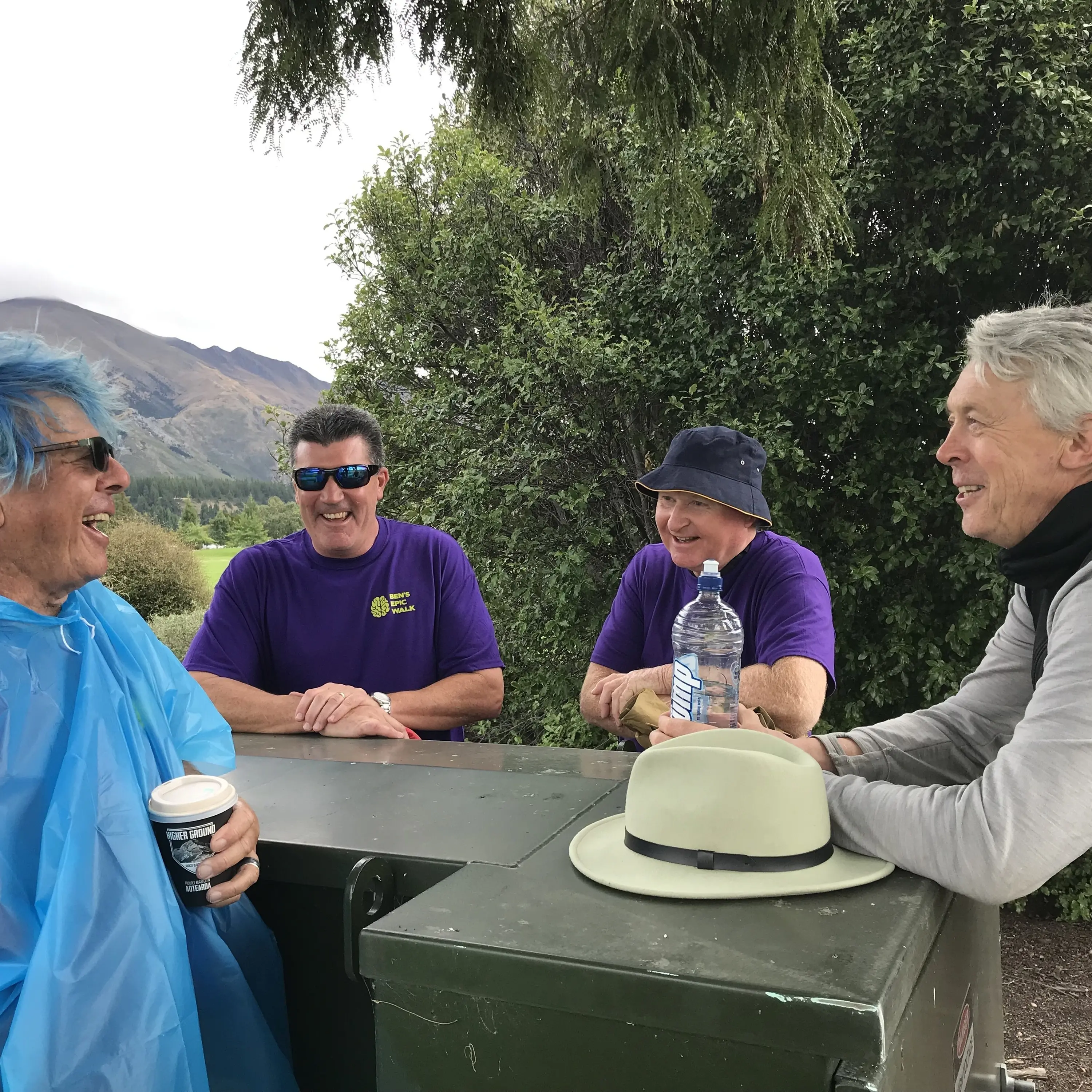 Walking in circles for Brain Injury Association