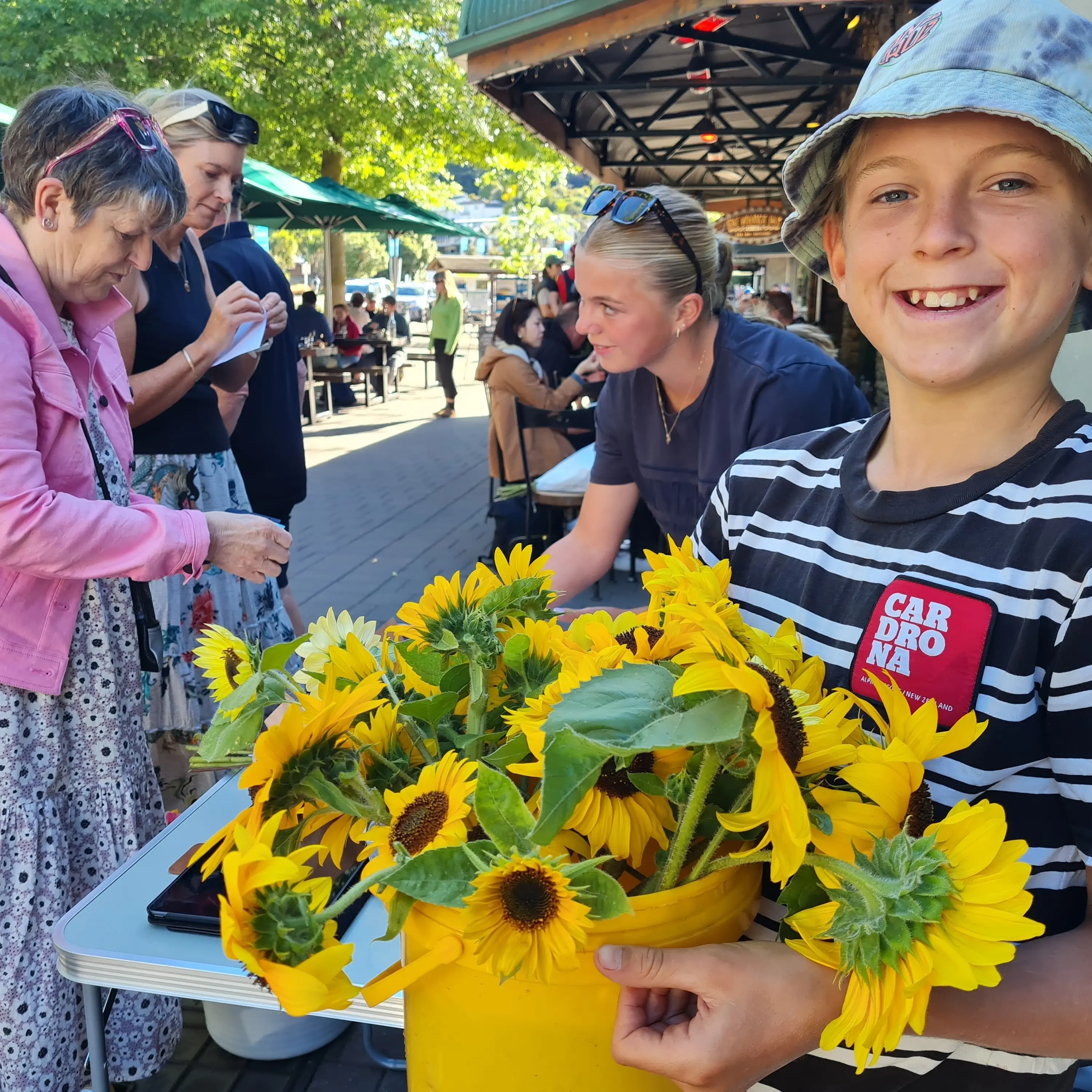 Flowers power Hugh’s fundraising drive