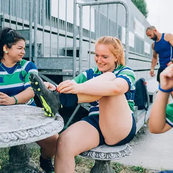 A pair of rugby boots can change a female player’s life