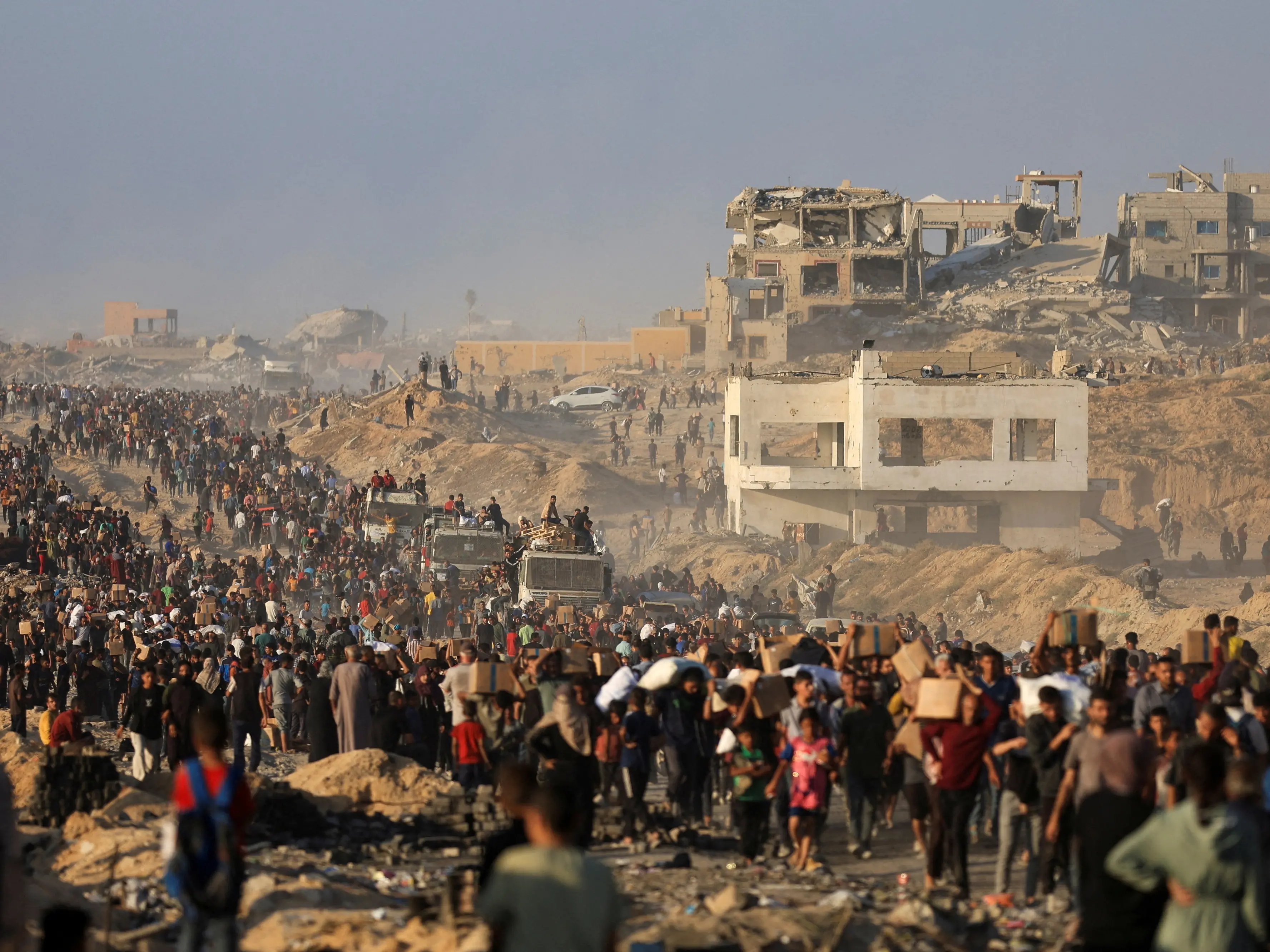 Gaza Rugby Dozens more killed trying to reach food in Gaza