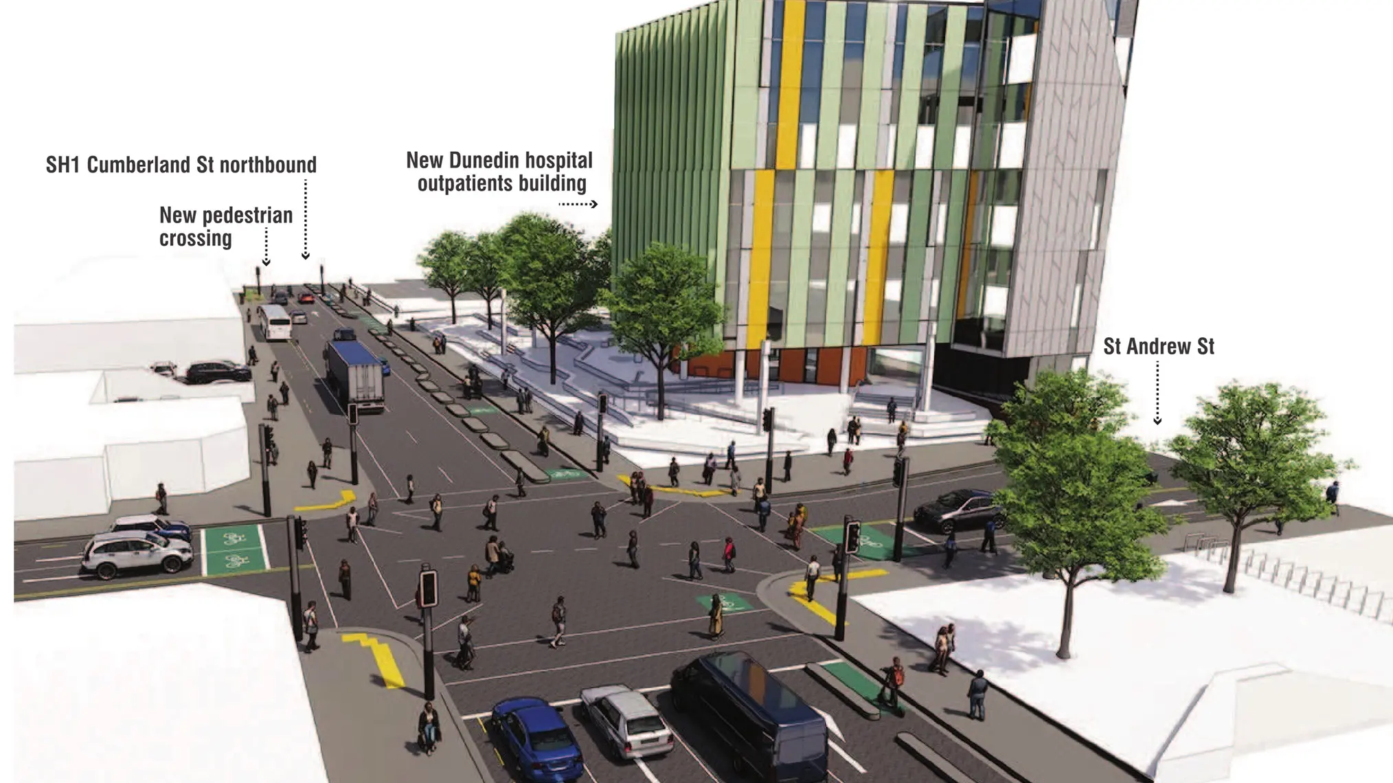 Highway changes planned before hospital build