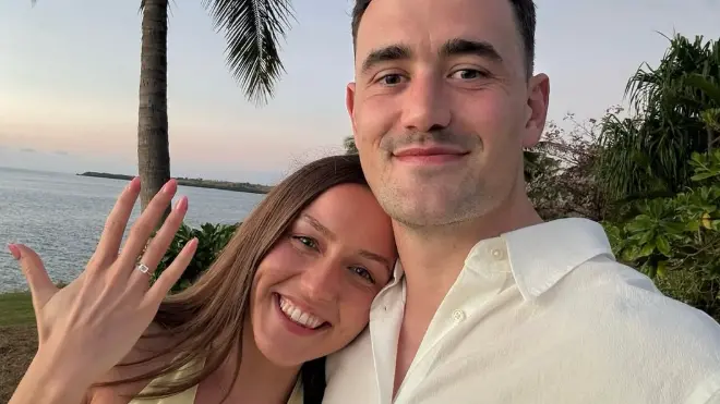 'The perfect week away': Crusaders star gets engaged