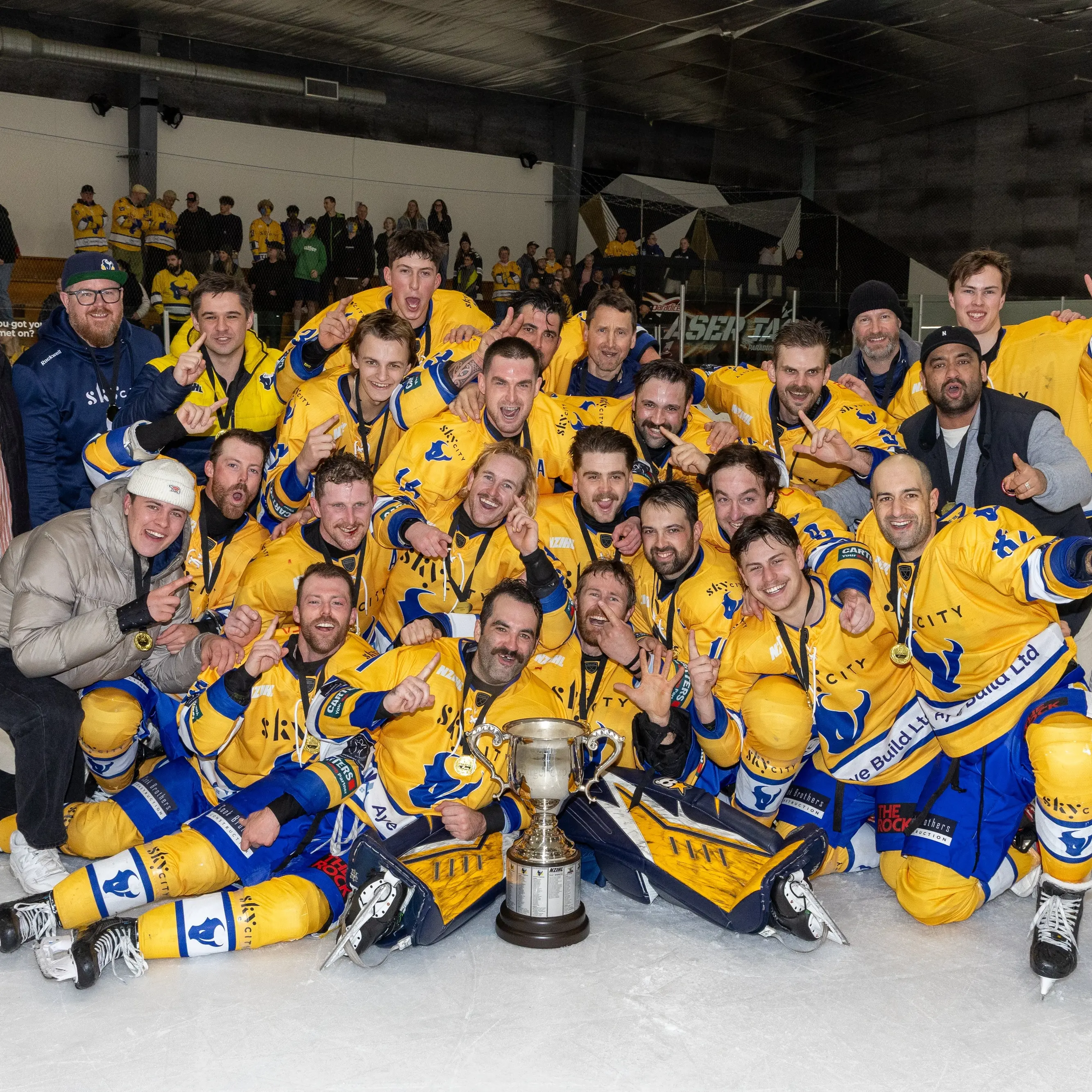 Stampede secure title in two games
