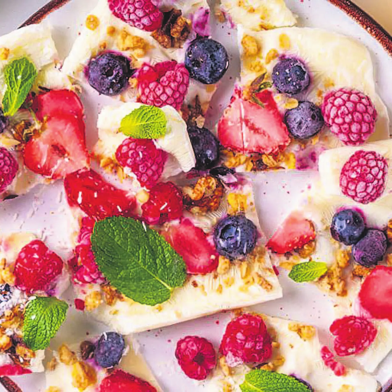 Savouring the joys of Christmas Yoghurt bark