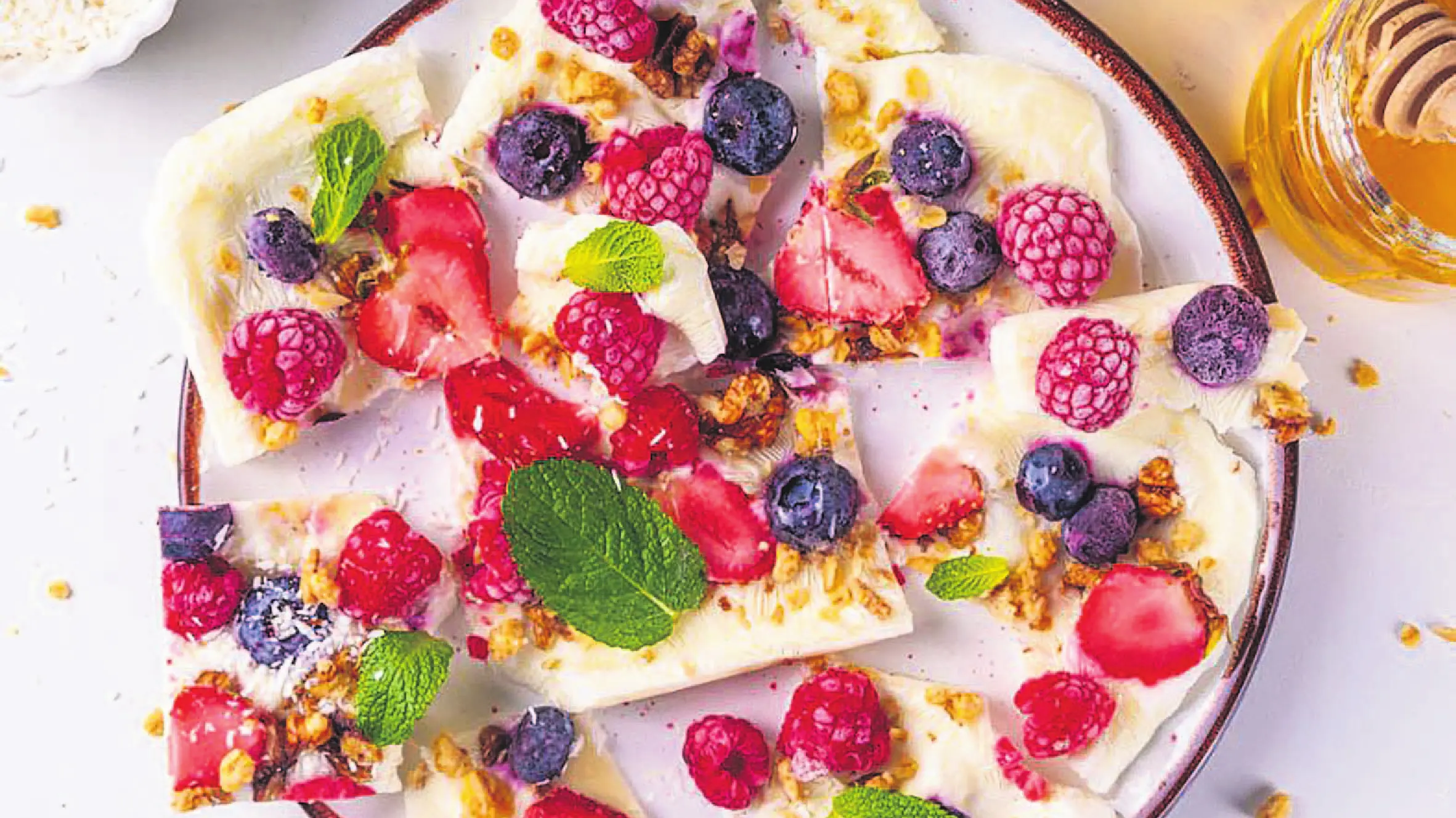 Savouring the joys of Christmas Yoghurt bark