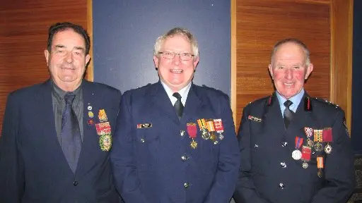Firefighter service honoured