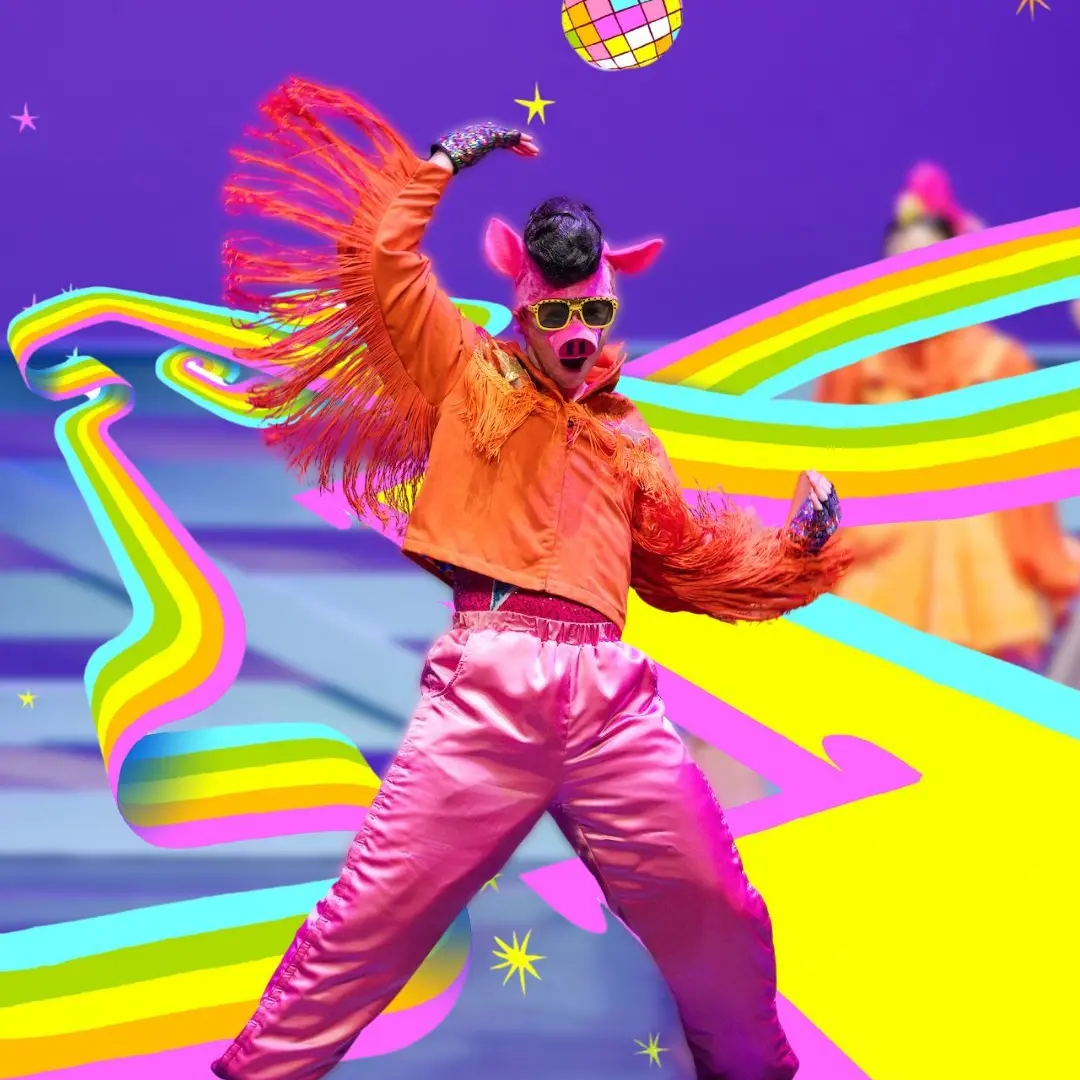 Dazzled by the dance