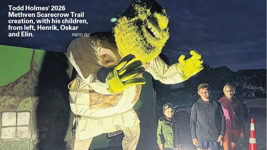 Find out the secret to making a good scarecrow