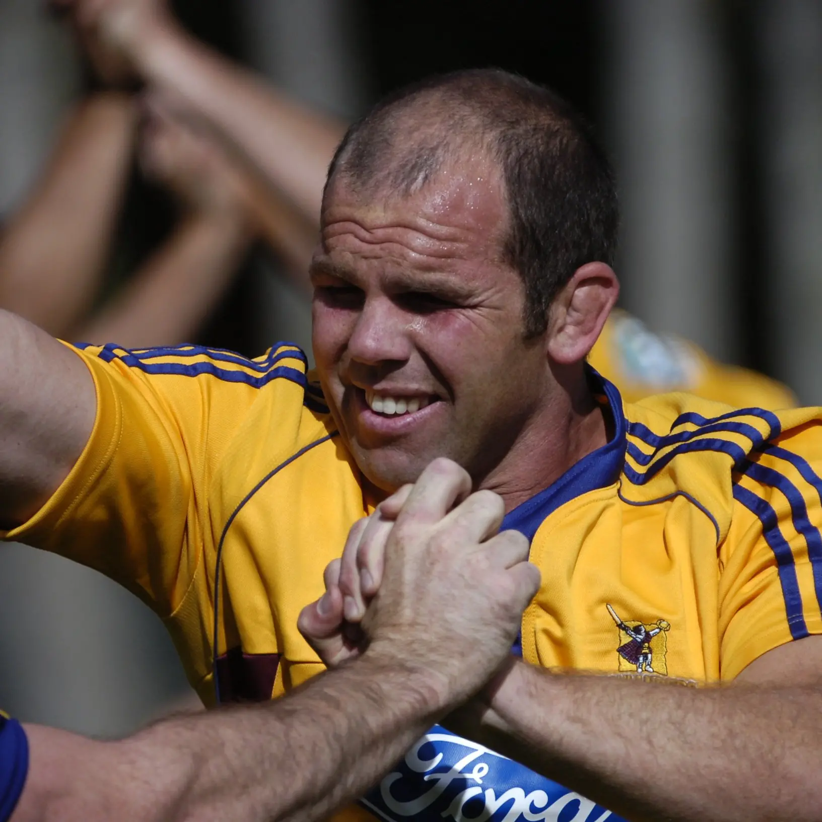 Rampaging rake part of Landers’ finest front row
