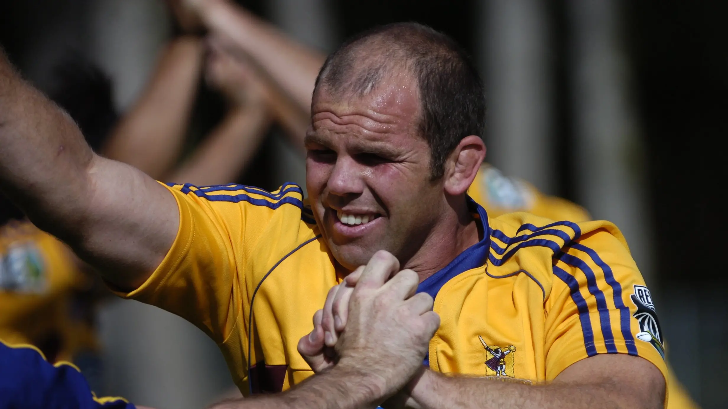 Rampaging rake part of Landers’ finest front row