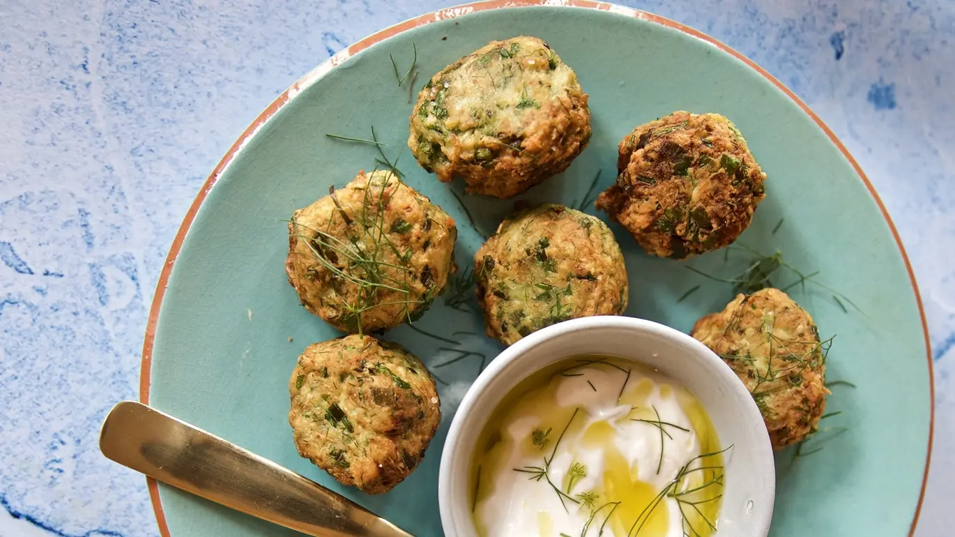 Fennel and lemon fritters