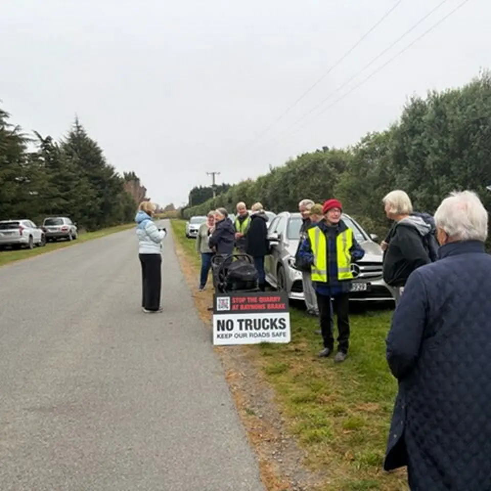 'These trucks have got to stop': Alternative routes being considered to move gravel