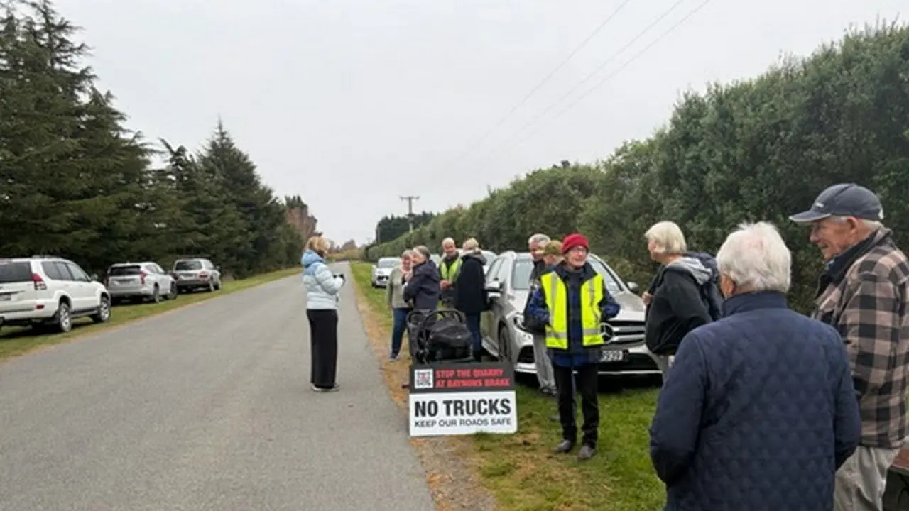 'These trucks have got to stop': Alternative routes being considered to move gravel
