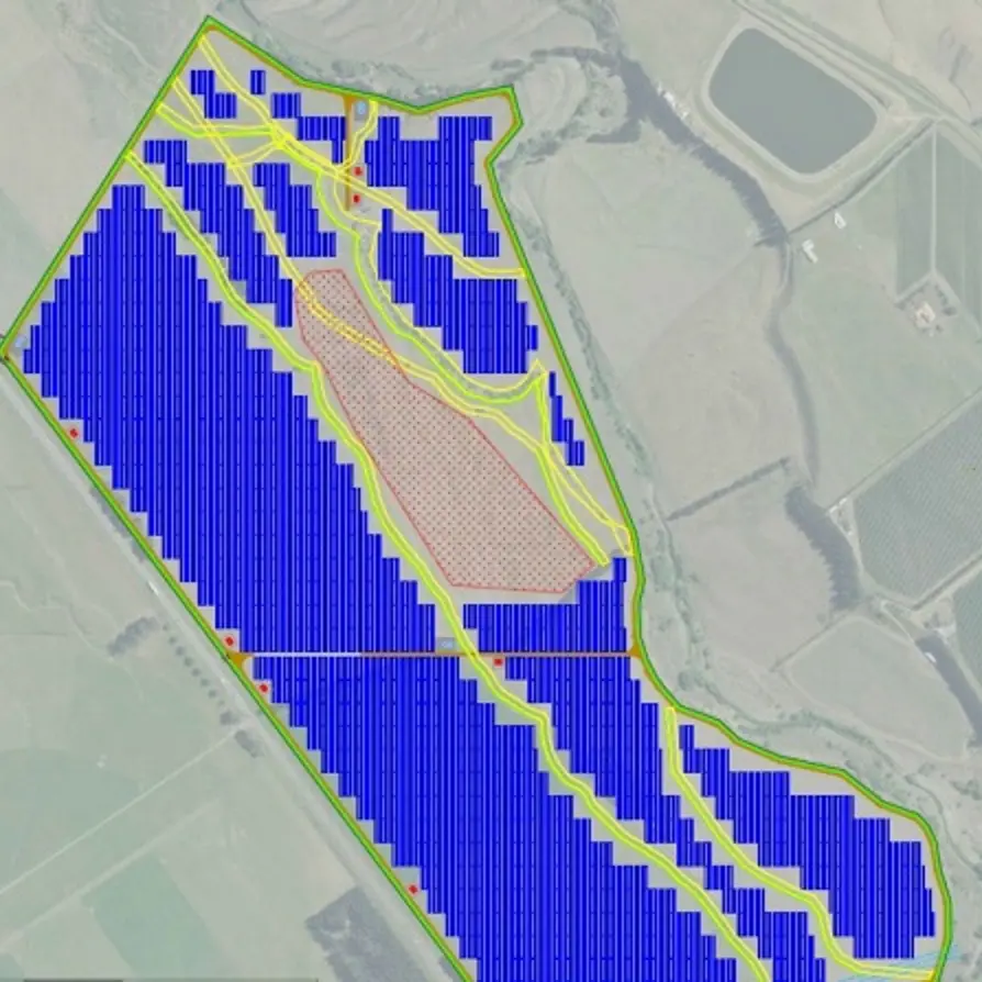 Controversial solar farm scaled back