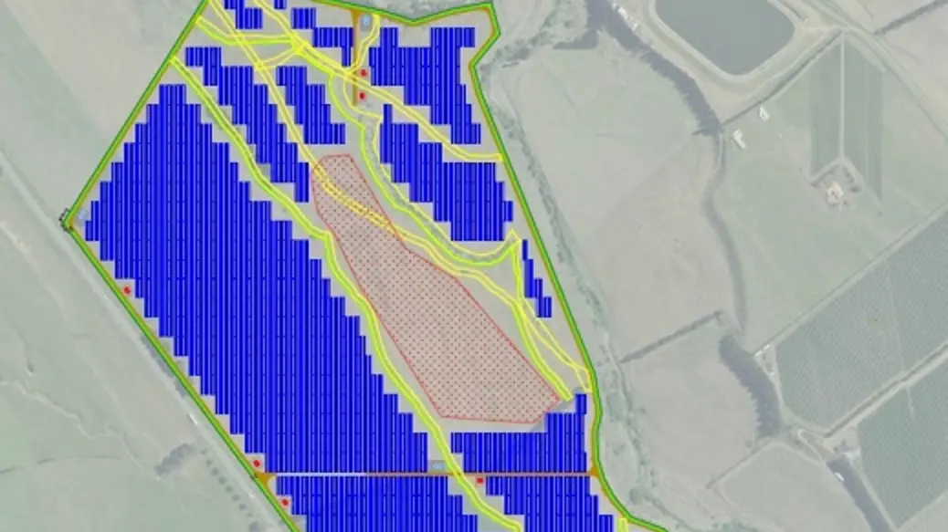 Controversial solar farm scaled back