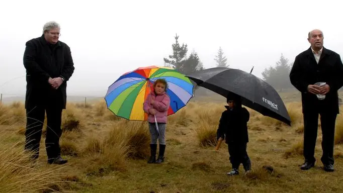 Doubts over wind future as project starts
