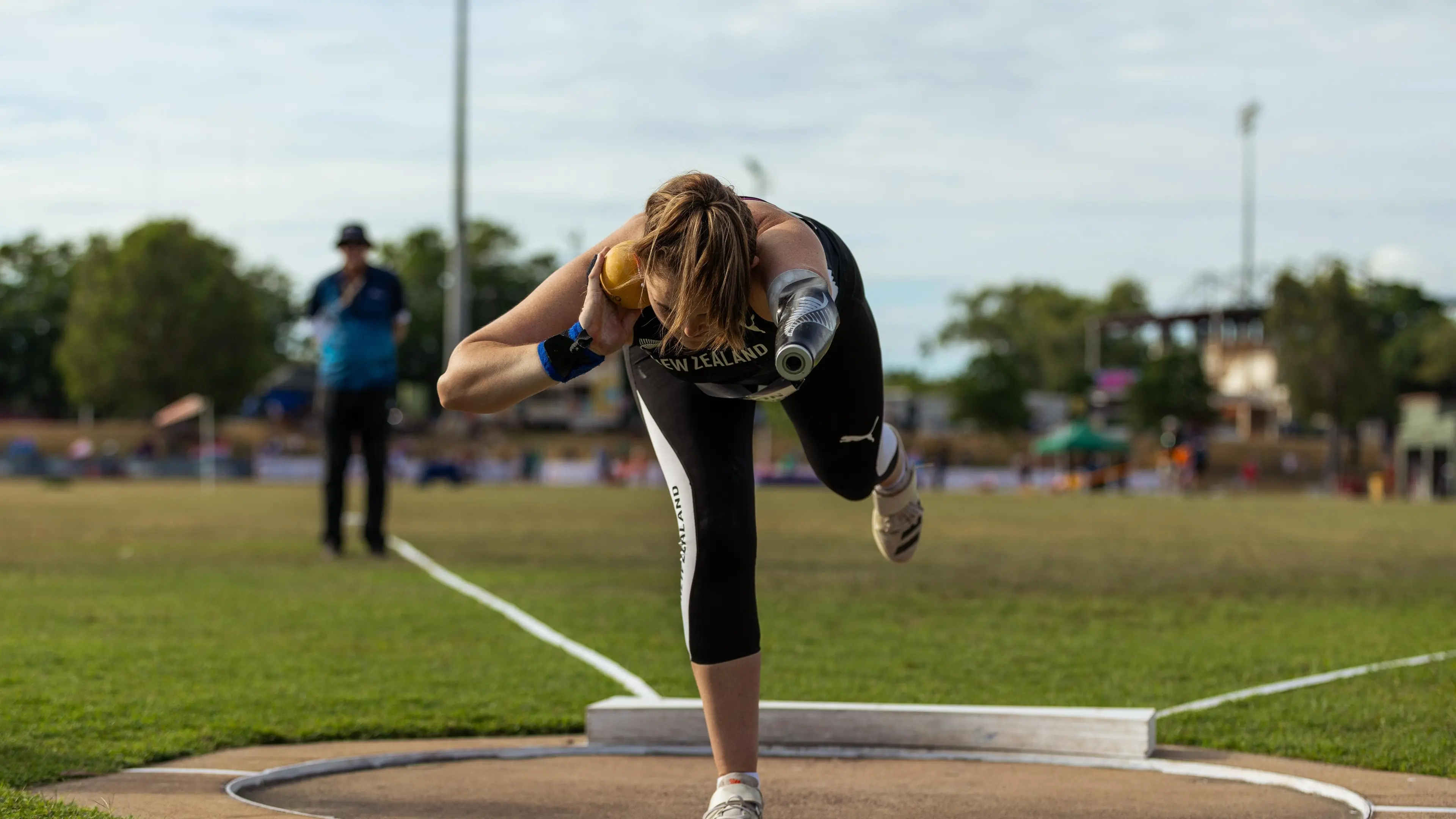 Robinson claims gold in Darwin