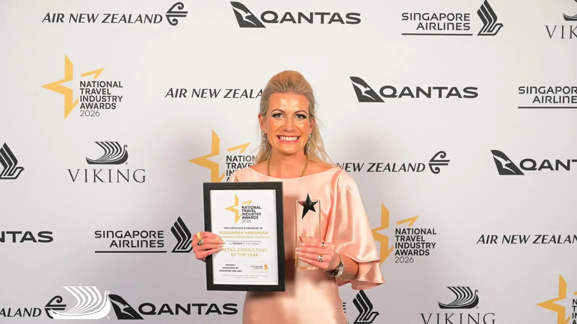 Dunedin travel agent wins top industry title at awards ceremony
