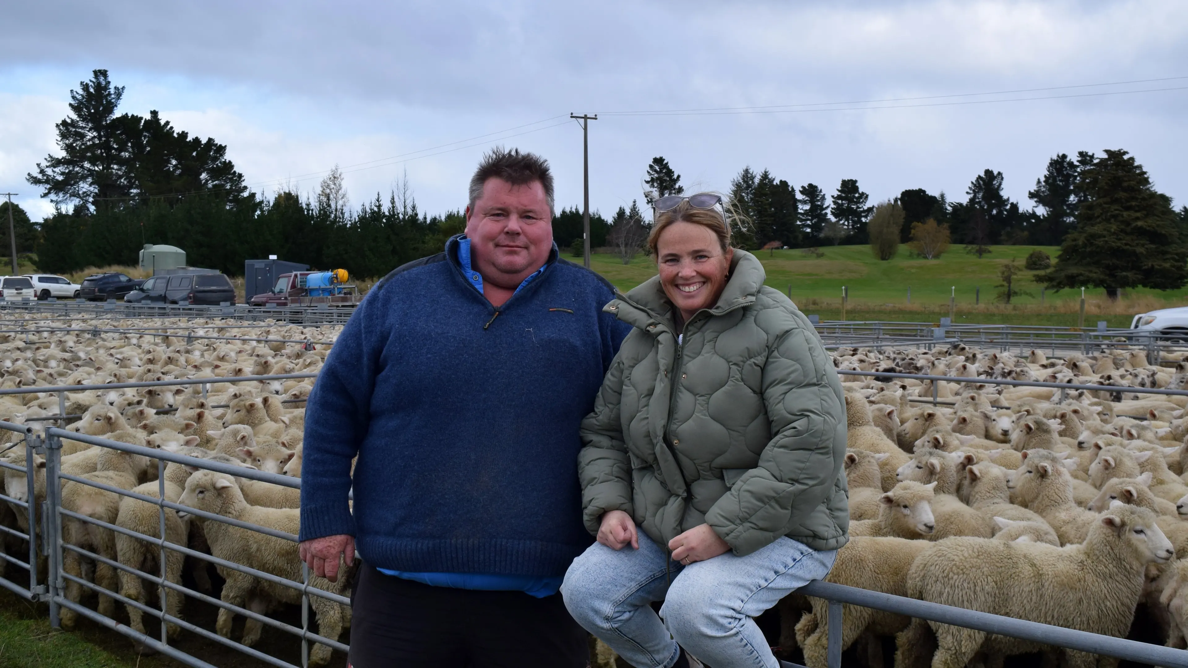 Family farewell flock and look to future