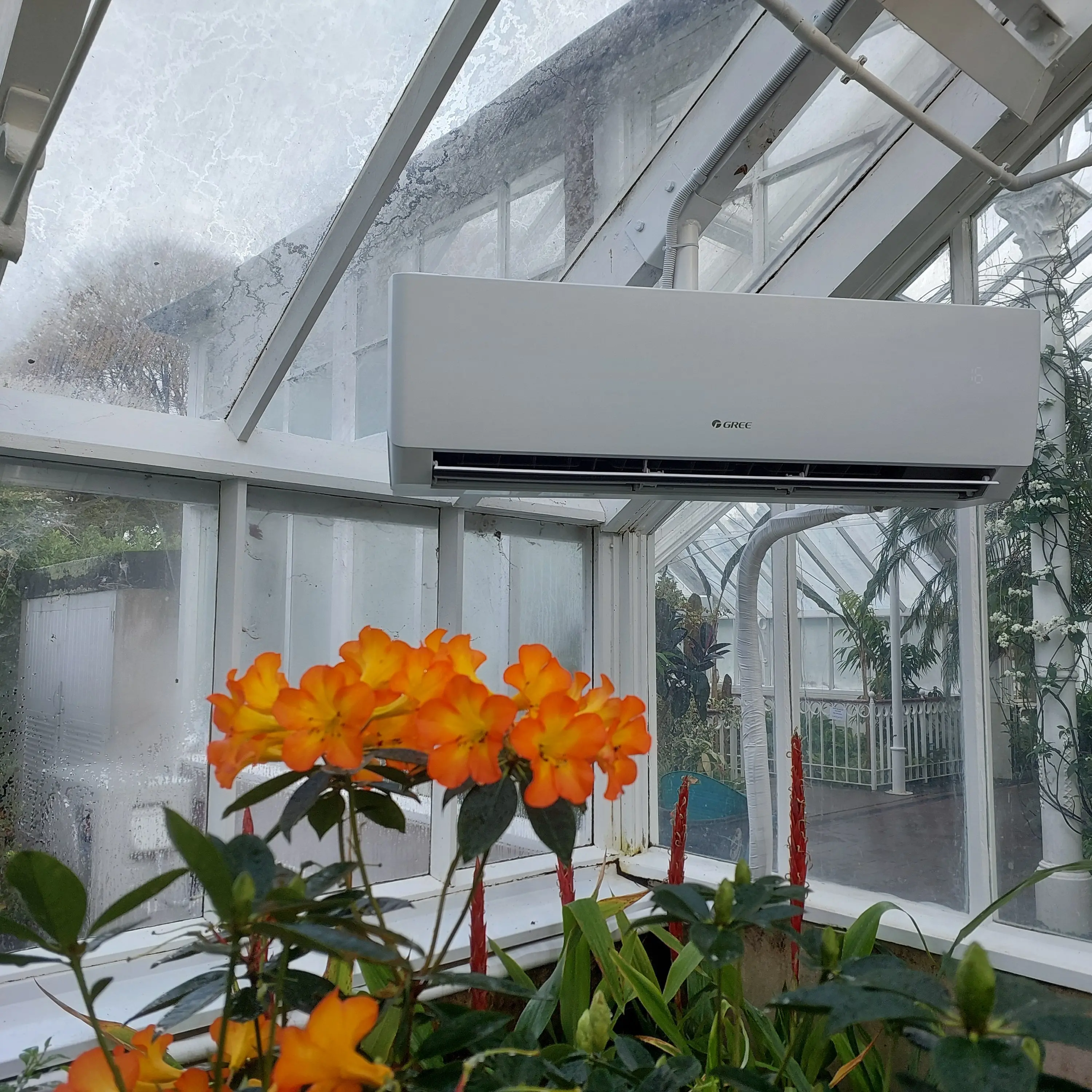 Heat beneath the glass