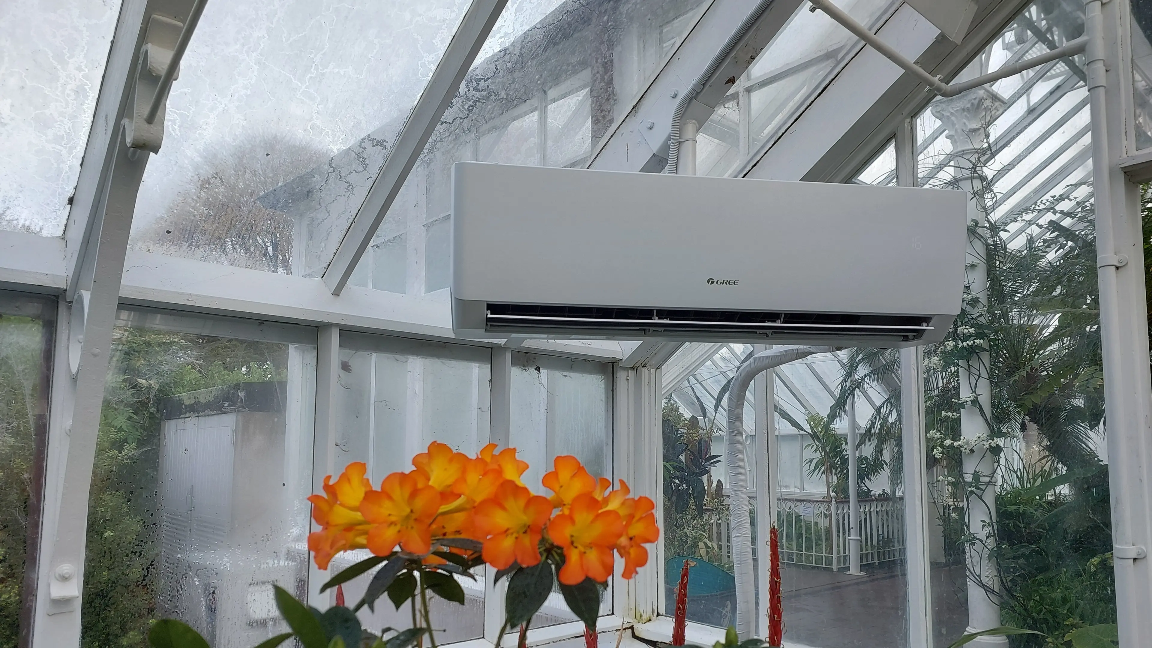 Heat beneath the glass