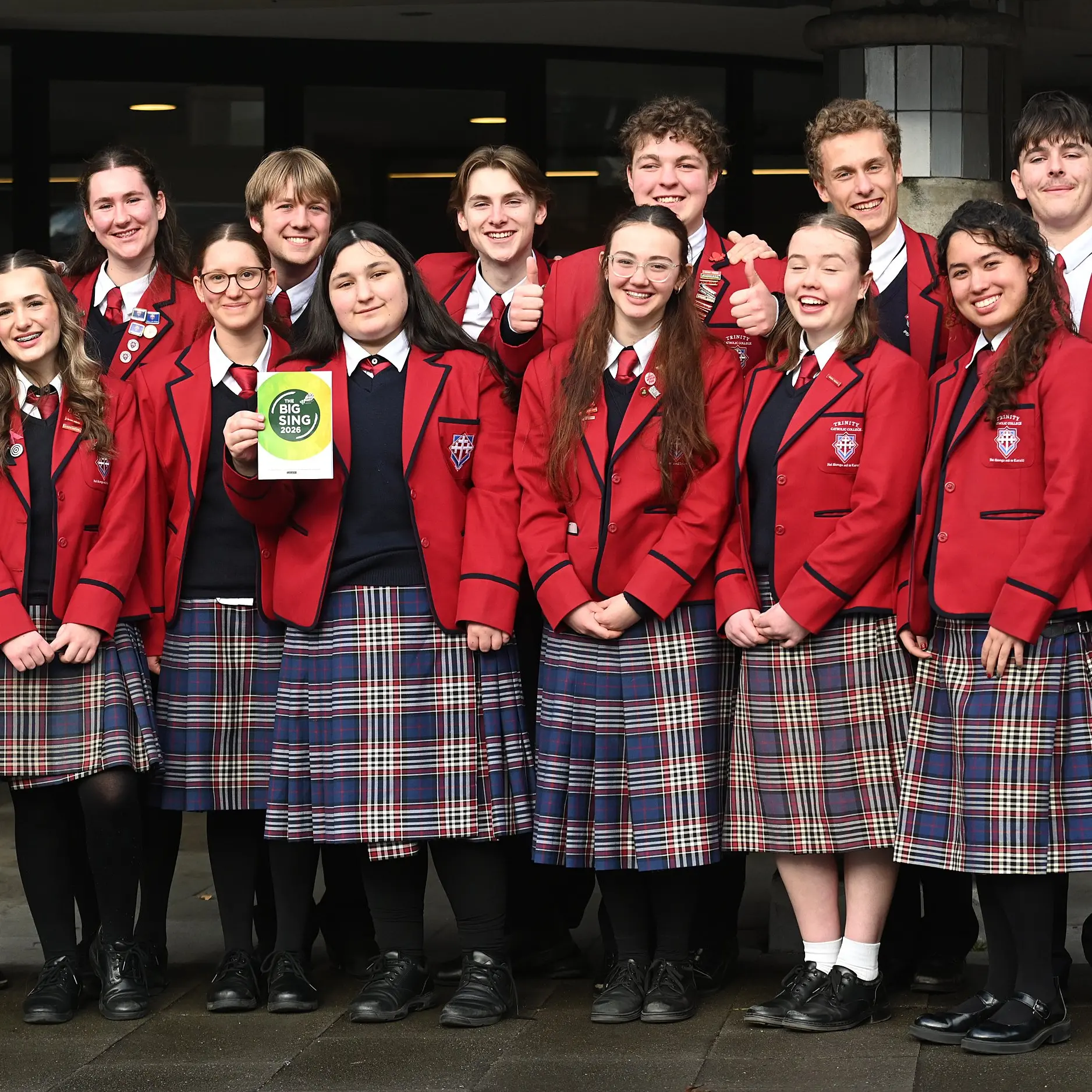 Trinity students get school back in tune with choir