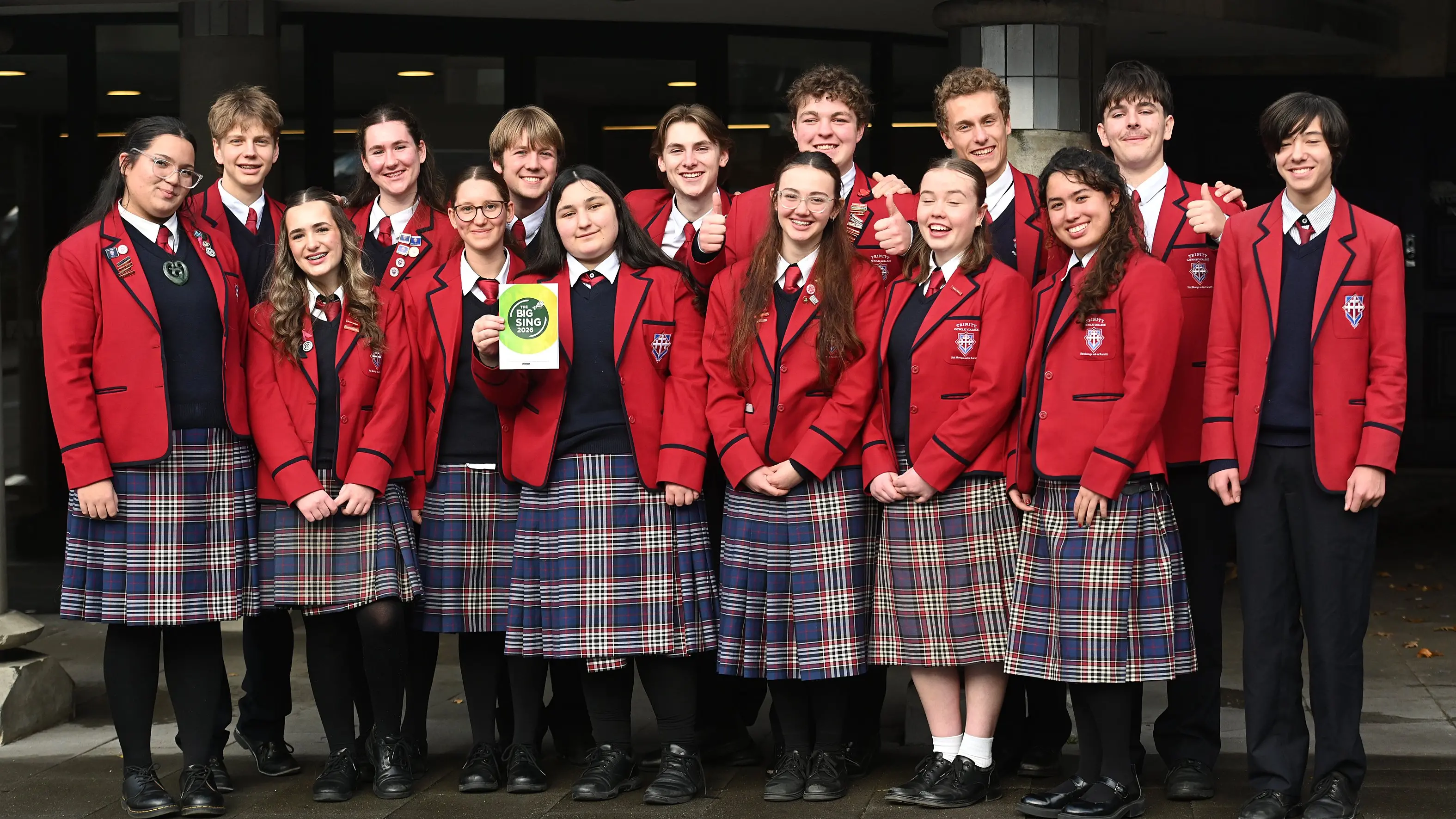 Trinity students get school back in tune with choir