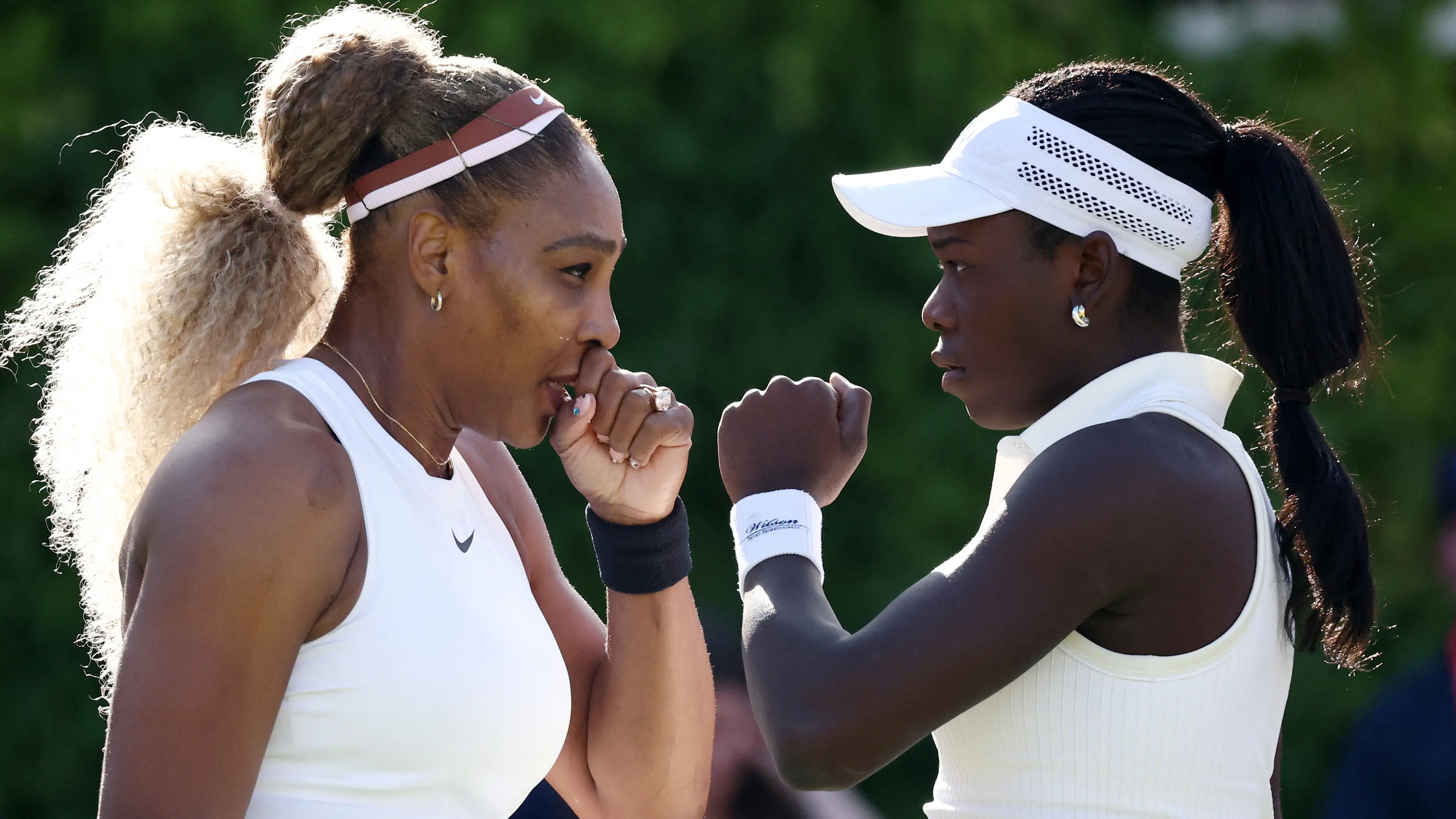 Serena out of Queen's doubles, next stop Berlin