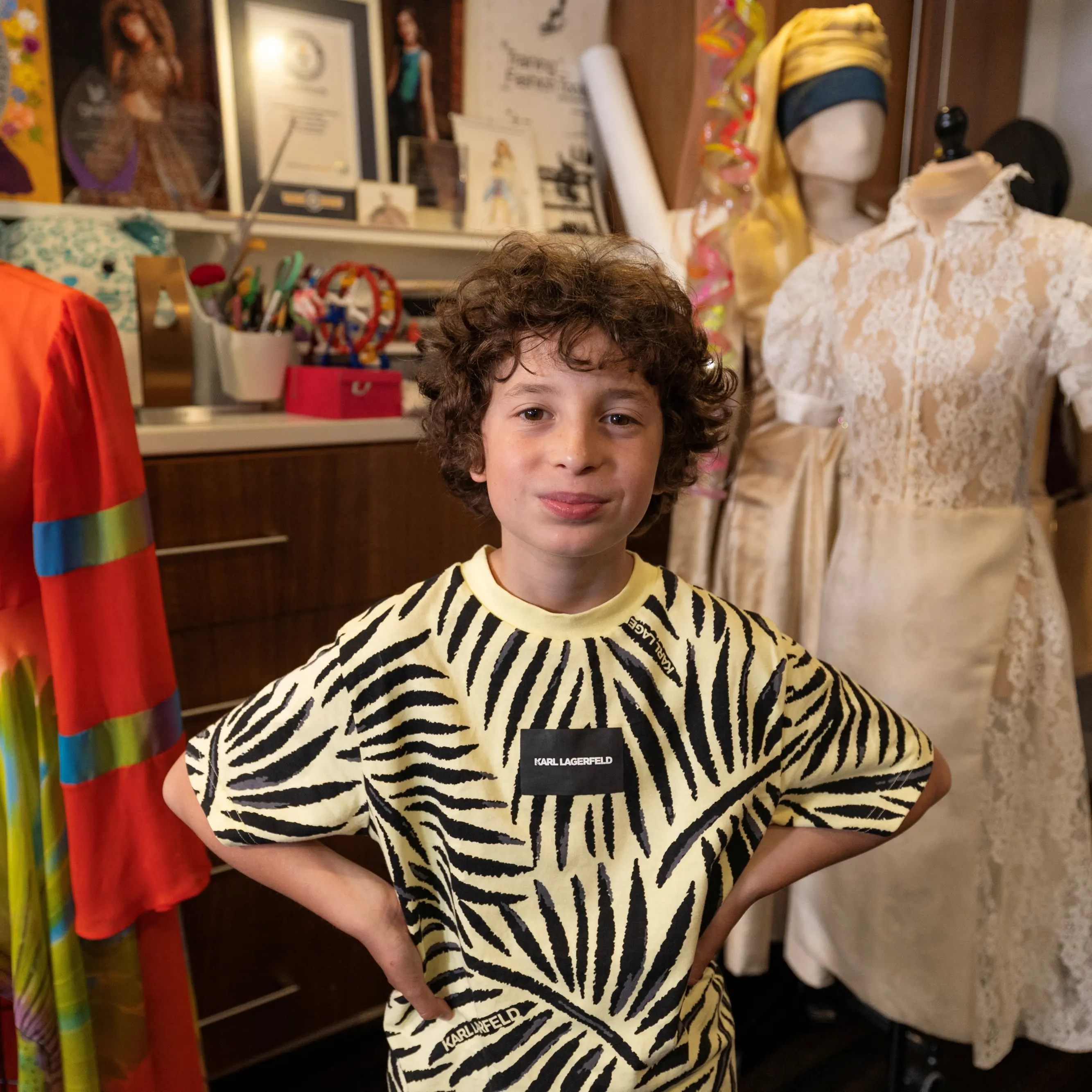10-year-old designer debuts at Paris Fashion Week