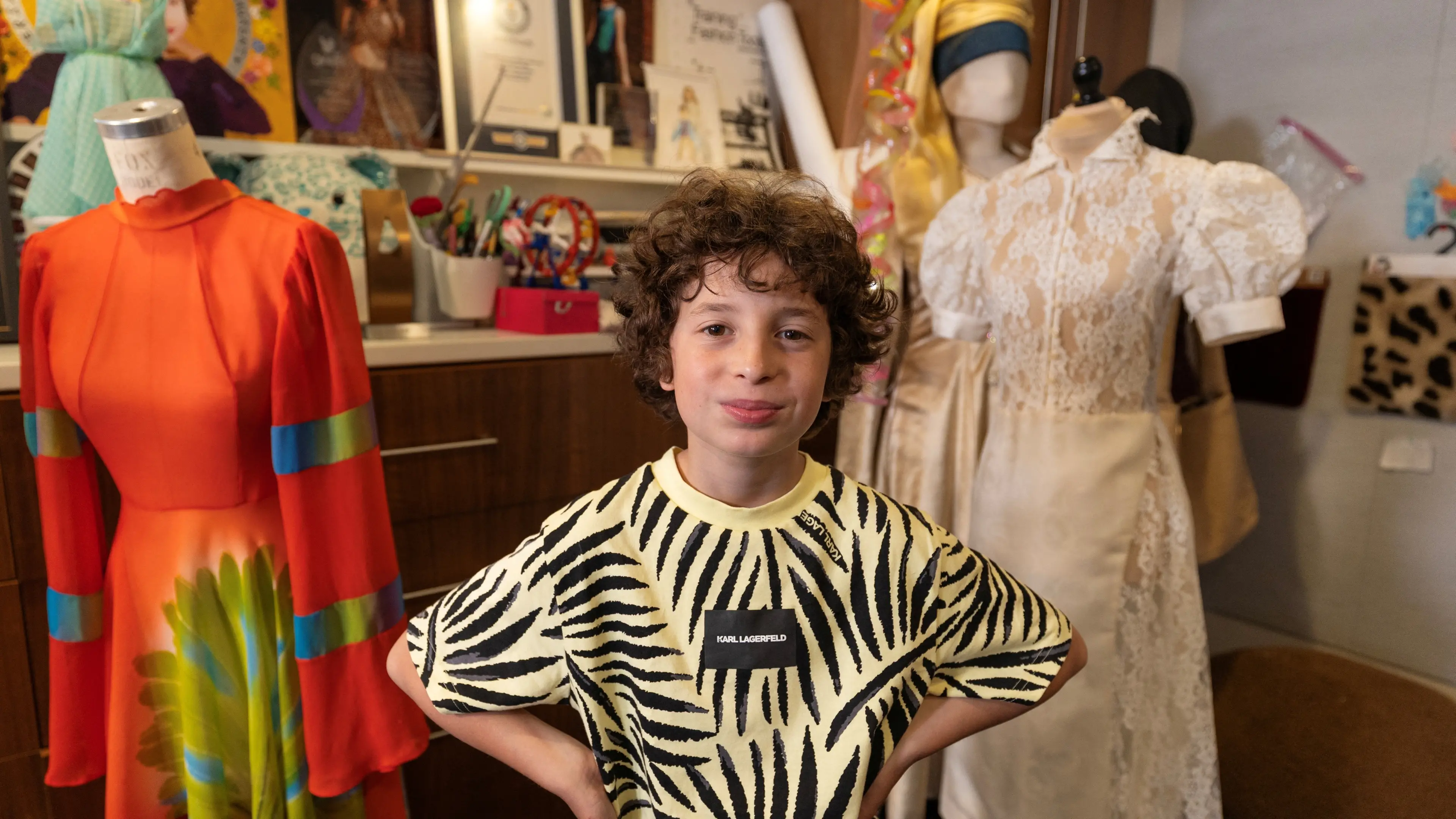 10-year-old designer debuts at Paris Fashion Week