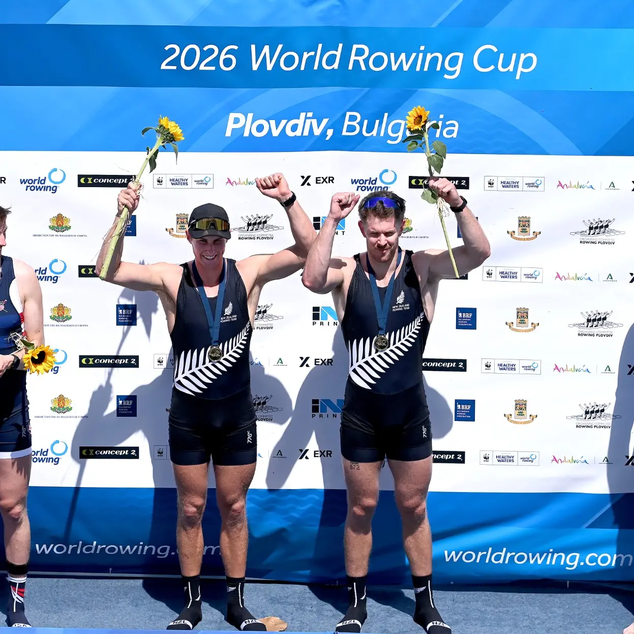 Five medals for Kiwi rowers in Bulgaria