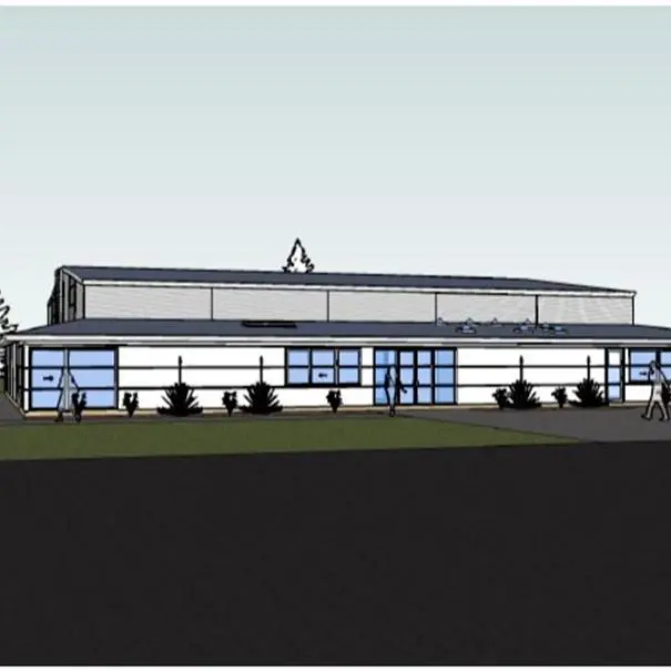 New hall for new school