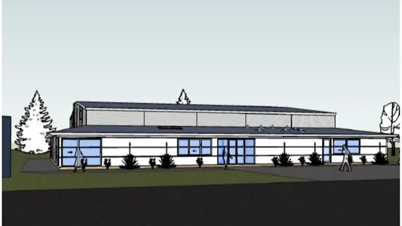 New hall for new school