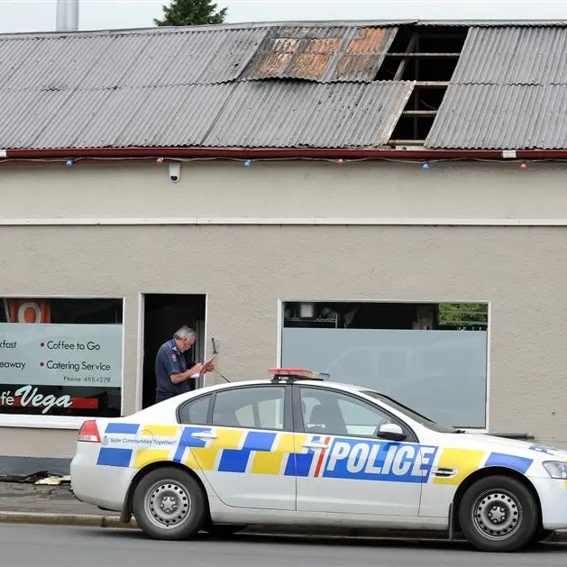 Arson, authorities say