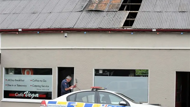 Arson, authorities say