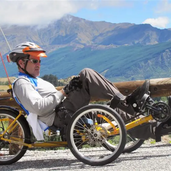Crown Range comeback - from paralysed to pedalling