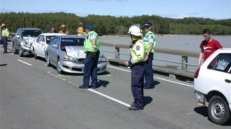 Collision disrupts bridge