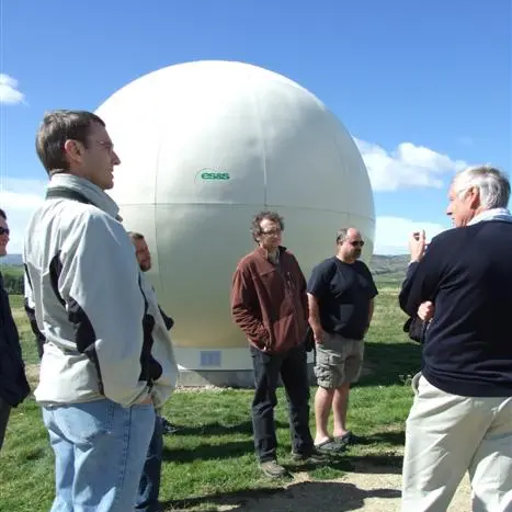 Climate data collected locally