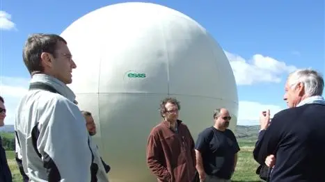 Climate data collected locally