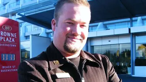 Les Clefs d'Or concierge at international meeting