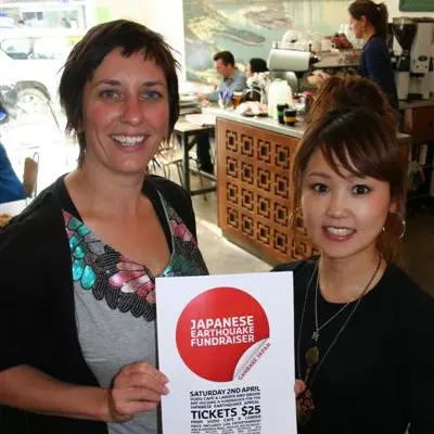 Cafe puts on fundraiser for the Japanese