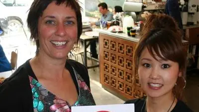 Cafe puts on fundraiser for the Japanese