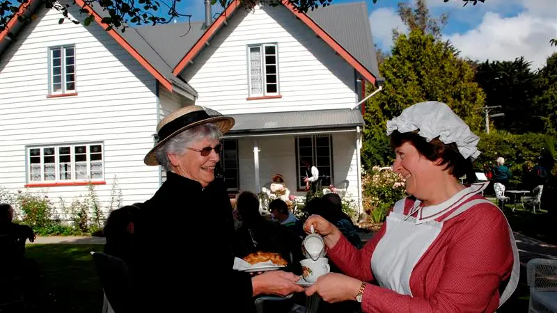 Gala day at historic home